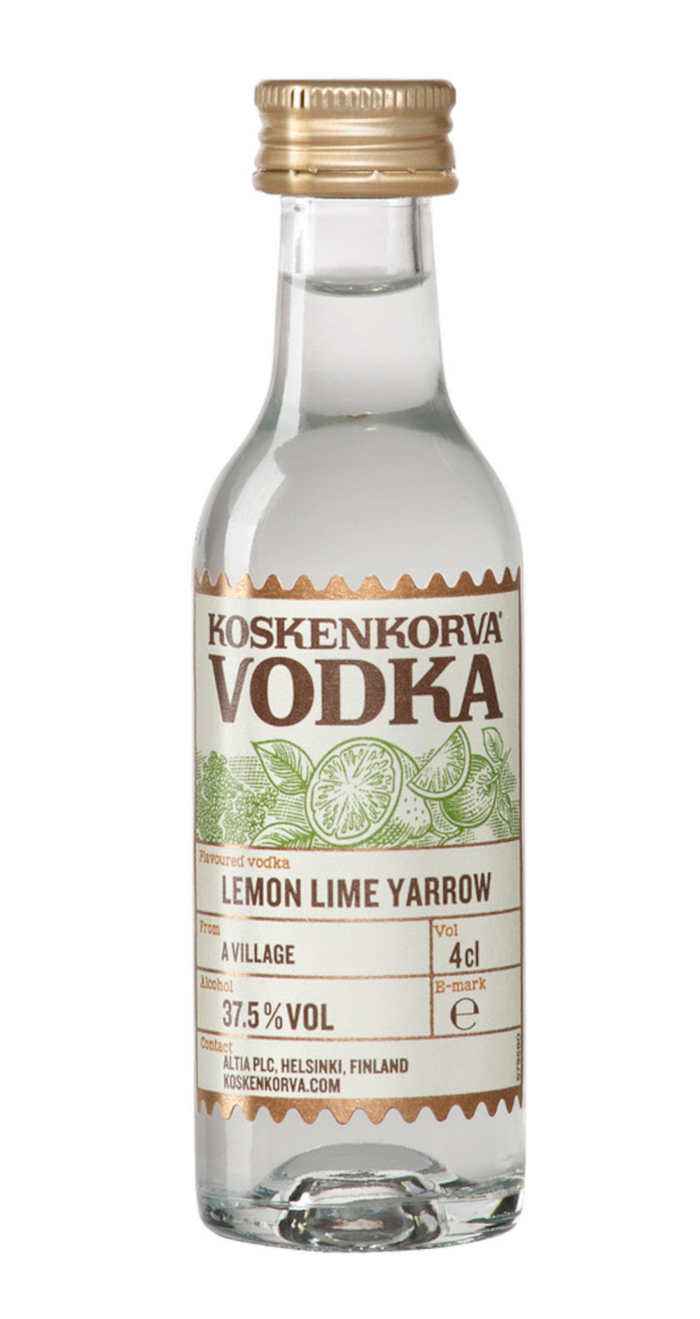 Wódka Koskenkorva - Lemon Lime Yarrow 40 ml 37,5 %