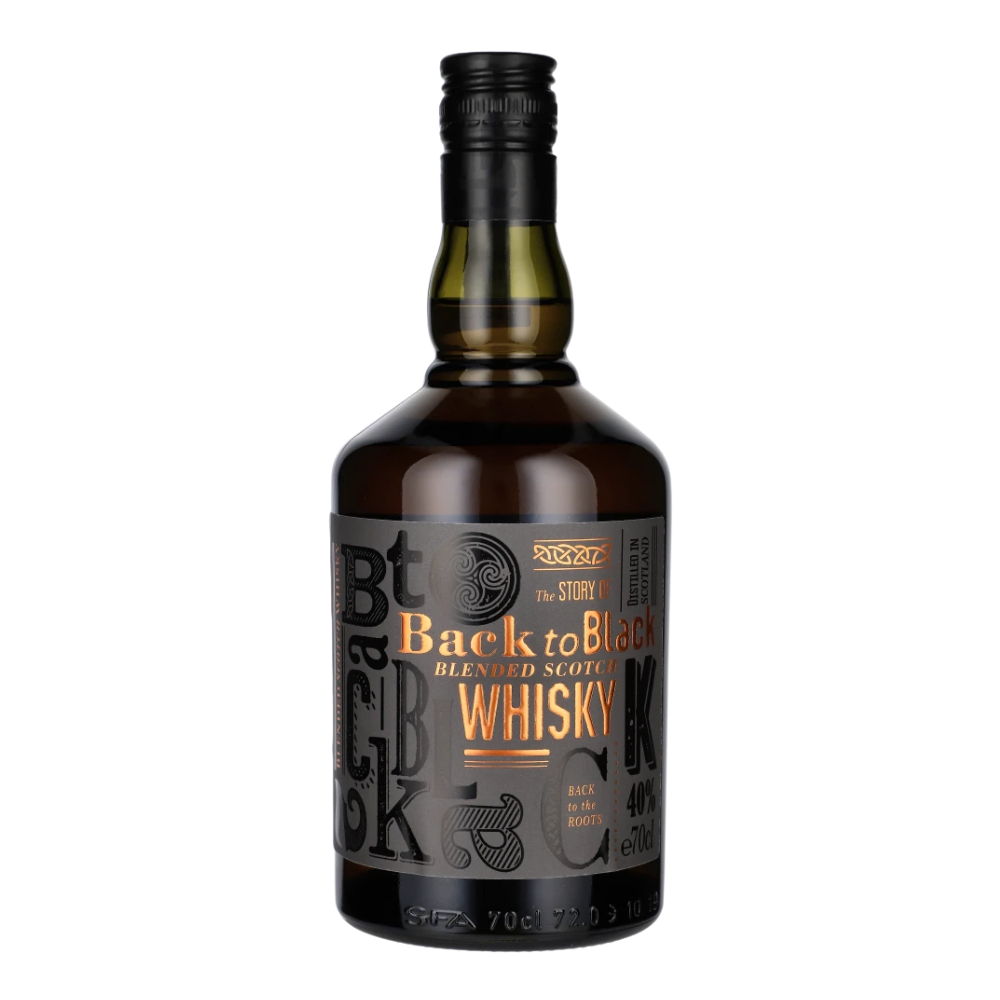 Whisky Scotch Back To Black 40% 700 ml