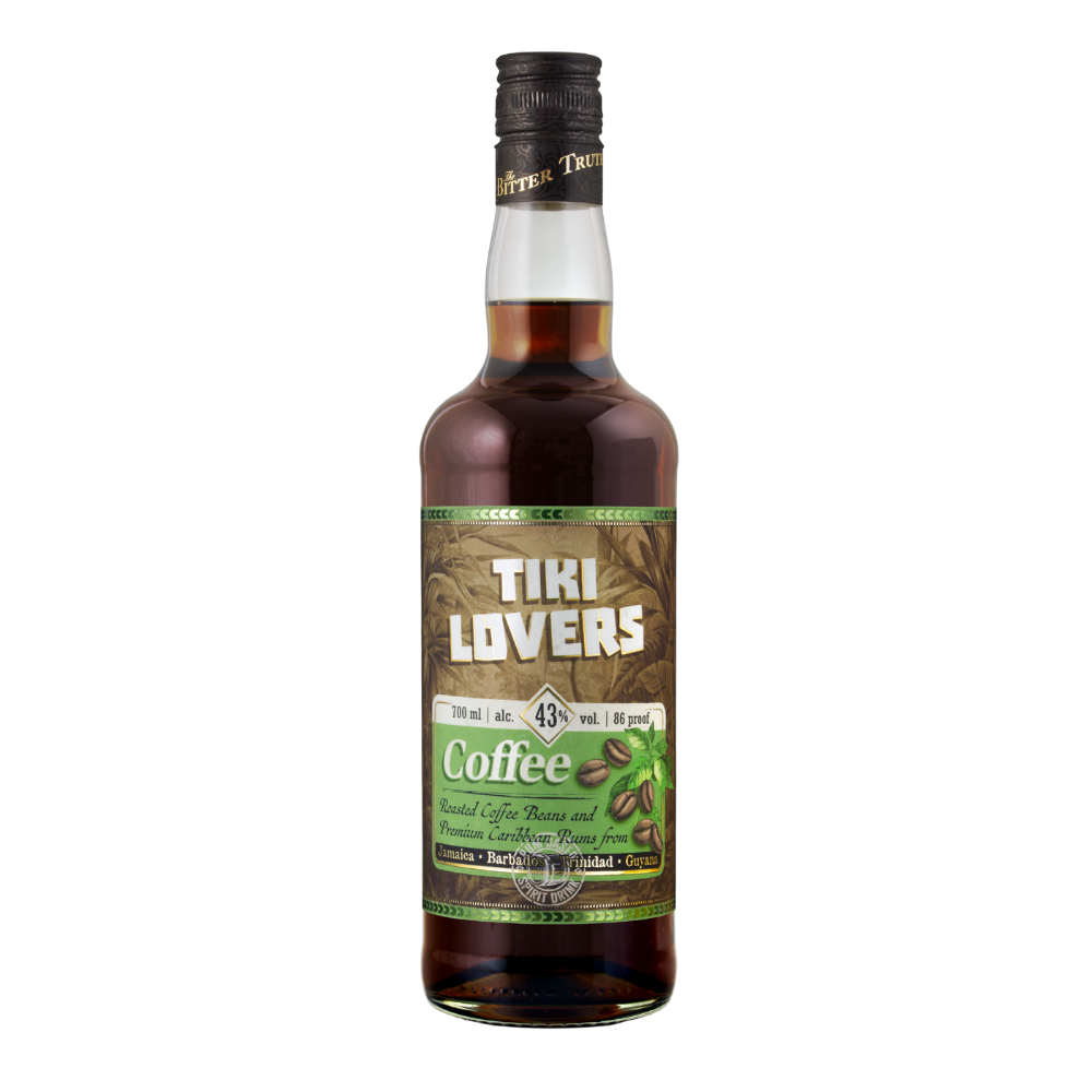 Rum Tiki Lovers Coffee 43% 700 ml