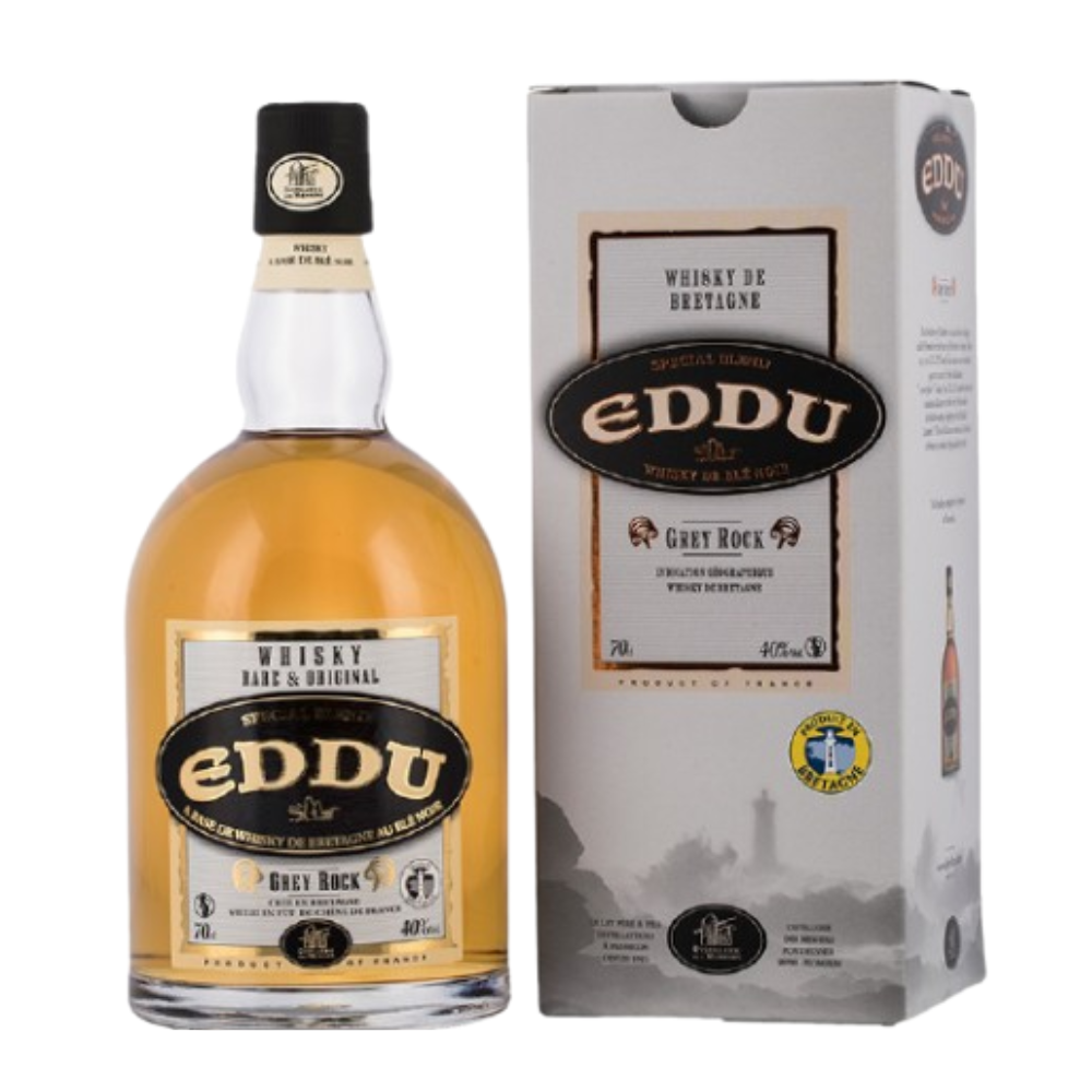 Whisky Eddu Grey Rock Whiskey 40% 700 ml kartonik
