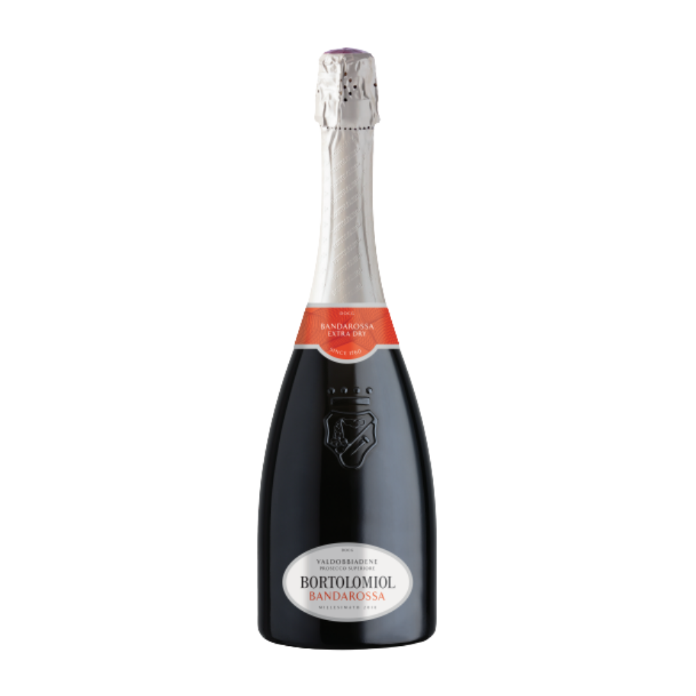 Wino musujące Bortolomiol Bandarossa Millesimato Extra Dry 2022 Prosecco DOCG  11,5% białe wytrawne 750ml