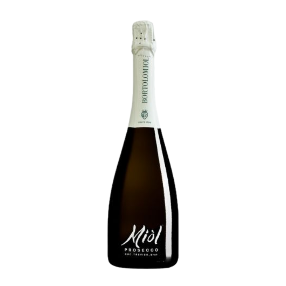 Wino musujące Bortolomiol Miol Treviso Brut 11,5% białe wytrawne 750ml